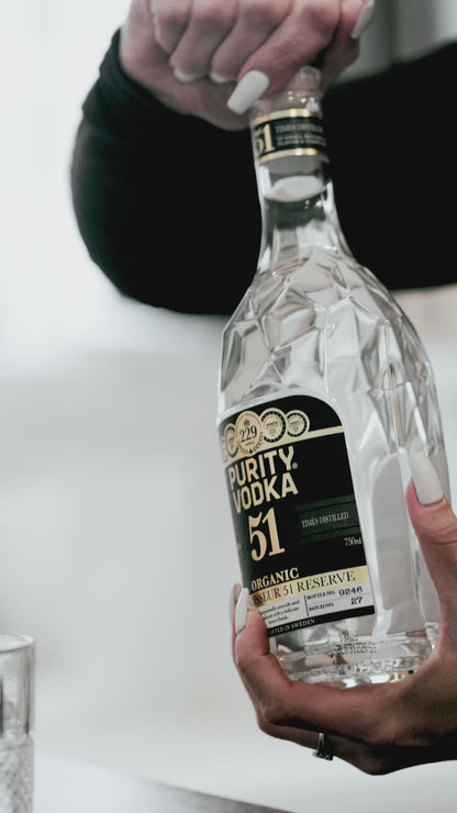 Purity Connoisseur 51 Reserve Organic Vodka