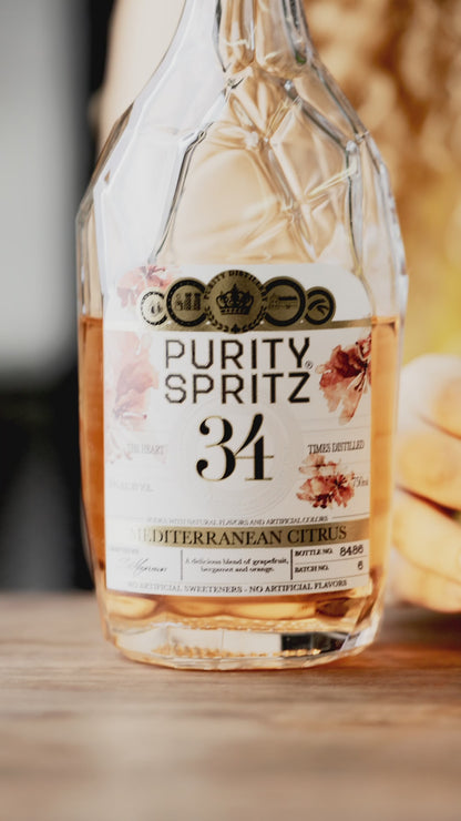 Purity Mediterranean Citrus Spritz Flavored 34 Vodka